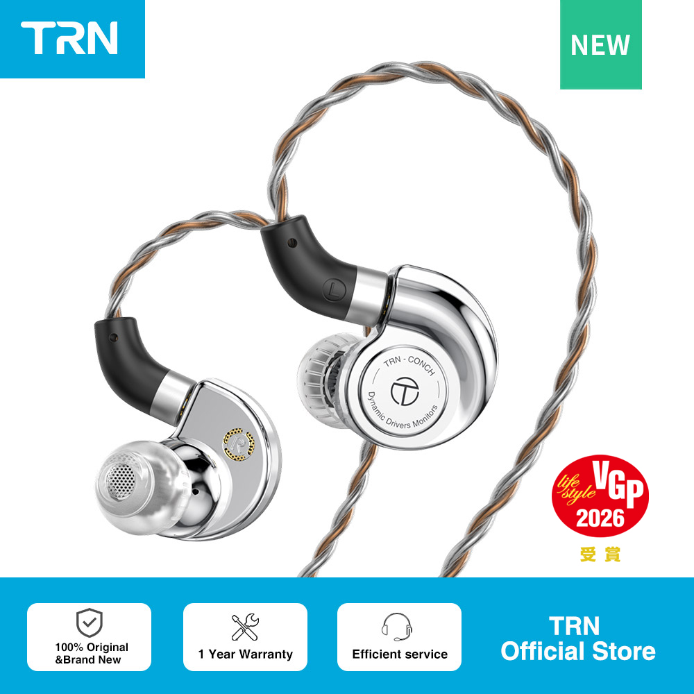 Audiophile Headphone Wired - TRN Conch Earphone Lucky bag High-Performance