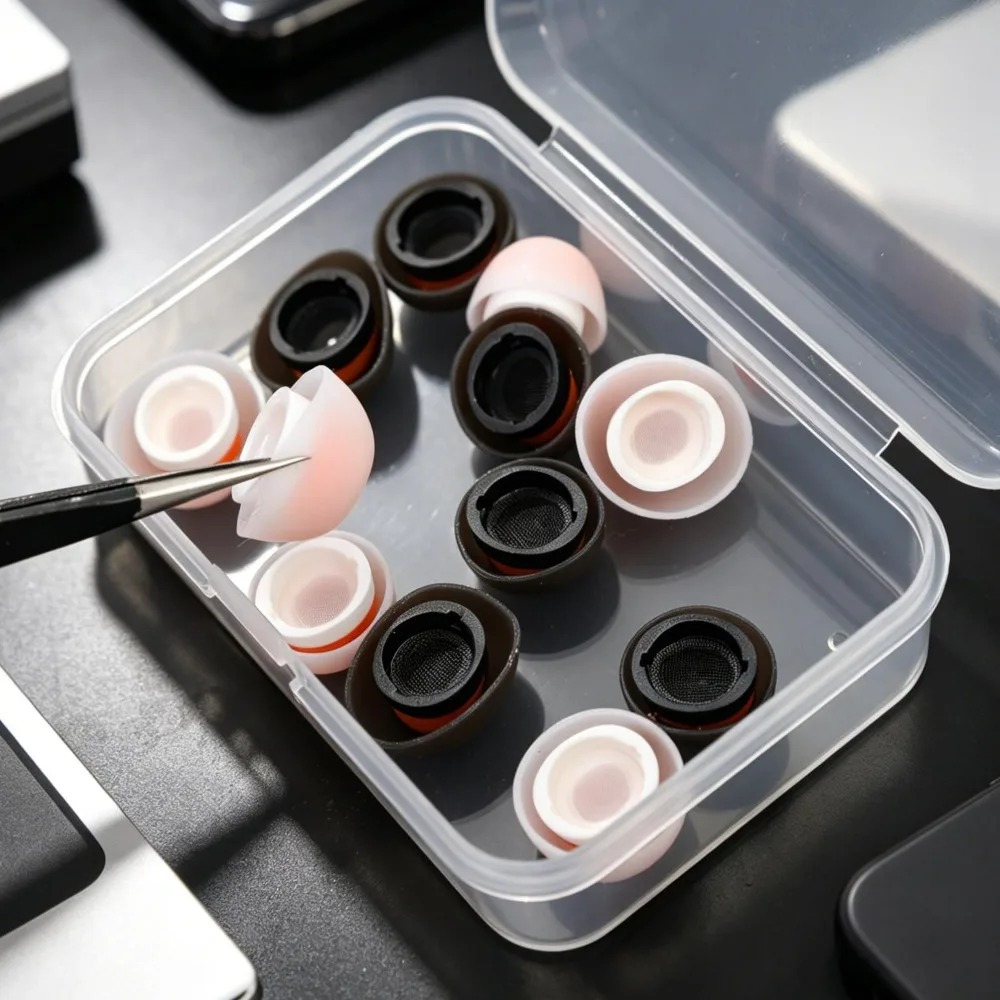 1Box 3Pairs Silicone Ear Plugs - đánh giá và giá Silicone Ear Tip Replacement