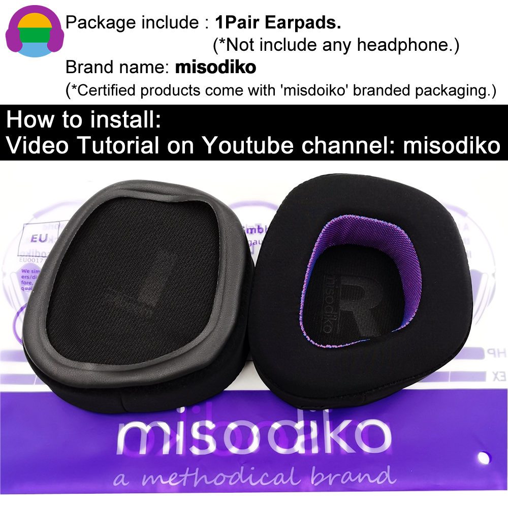 misodiko Upgraded Earpads Repl - đánh giá và giá Gaming Headset Rgb