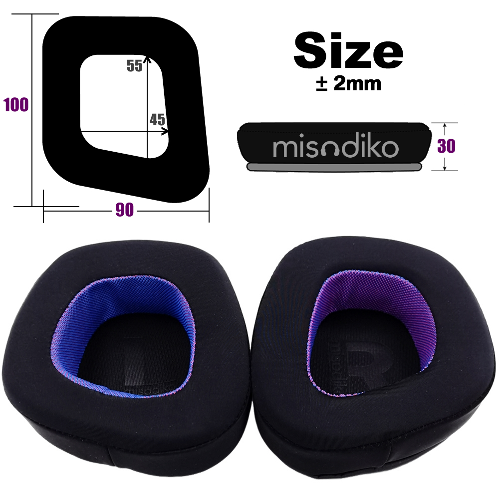 misodiko Upgraded Earpads Repl - đánh giá và giá Gaming Headset Rgb