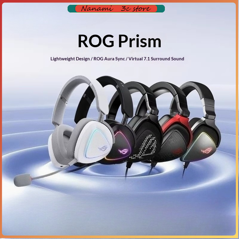 ROG Prism Lightweight Over-Ear - đánh giá và giá Gaming Headset Rgb