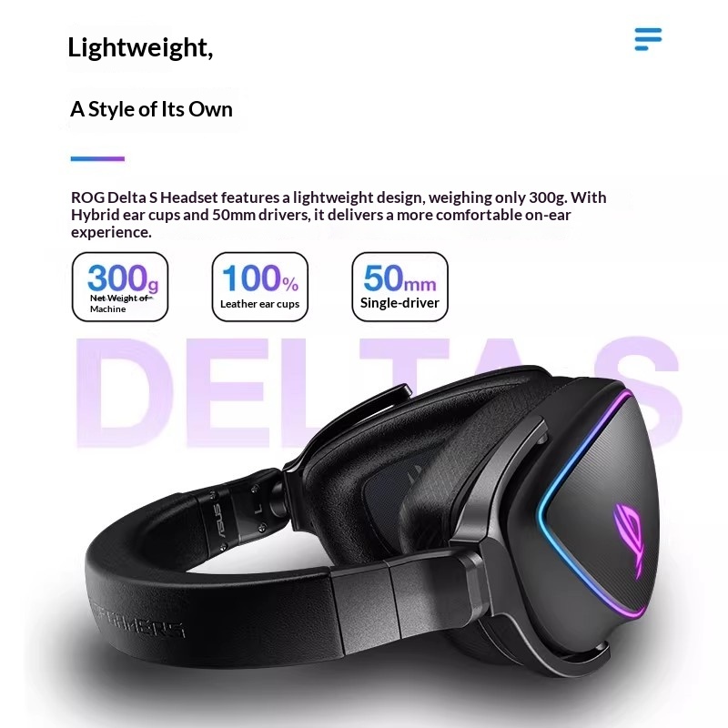 ROG Prism Lightweight Over-Ear - đánh giá và giá Gaming Headset Rgb