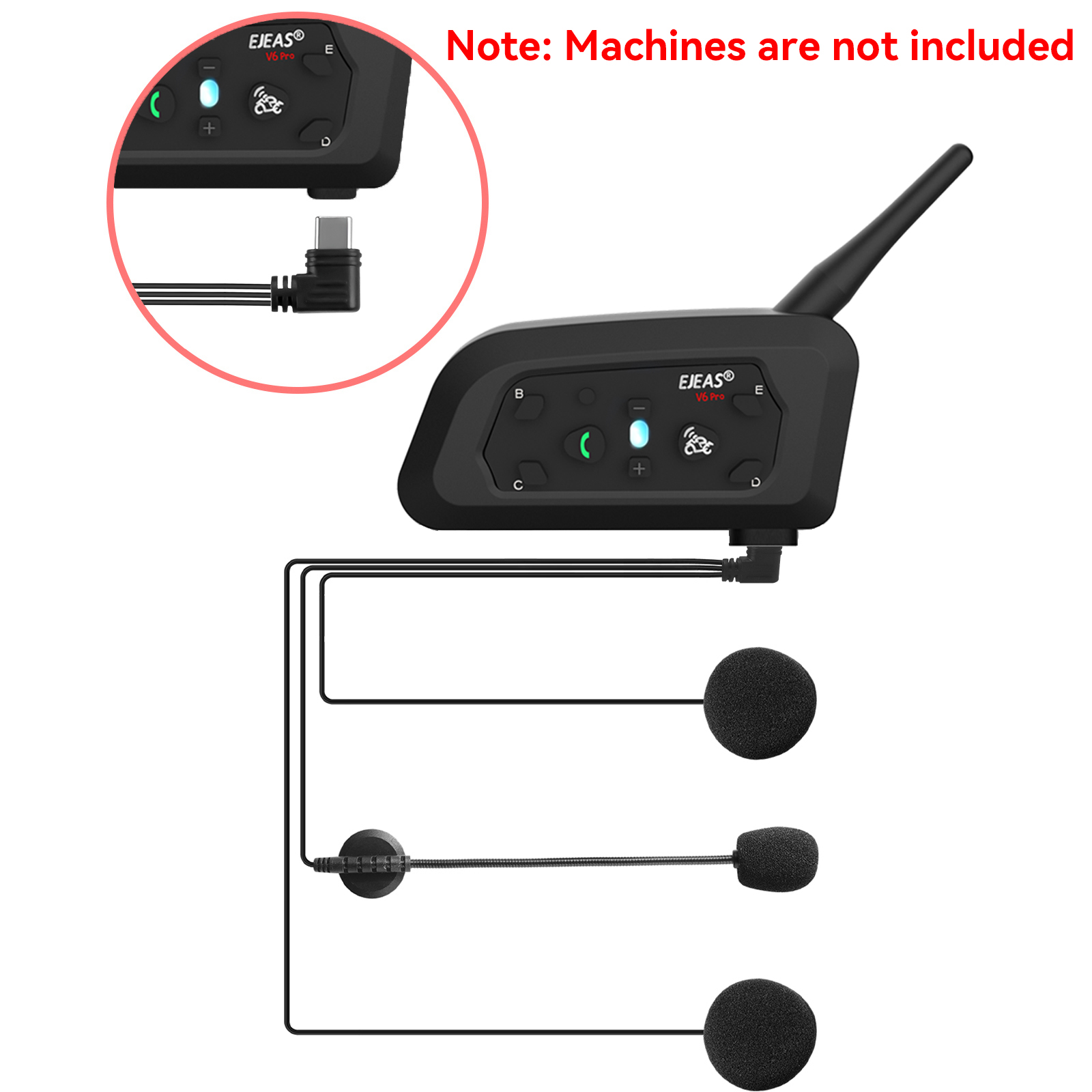 EJEAS V6 PRO+ TYPE-C Jack Micr - đánh giá và giá Usb C Earphone