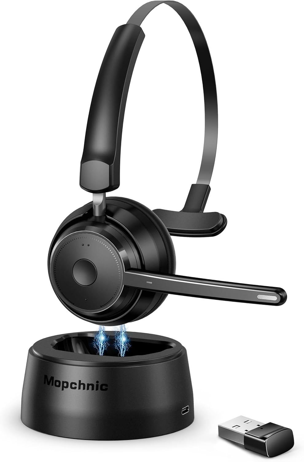 Wireless Bluetooth Headset wit - đánh giá và giá Noise Cancelling Headphone