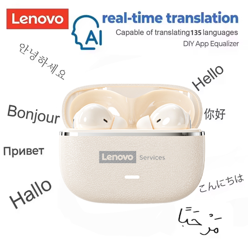 Lenovo 2026 AI Real Time Trans - đánh giá và giá Earbuds Charging Case