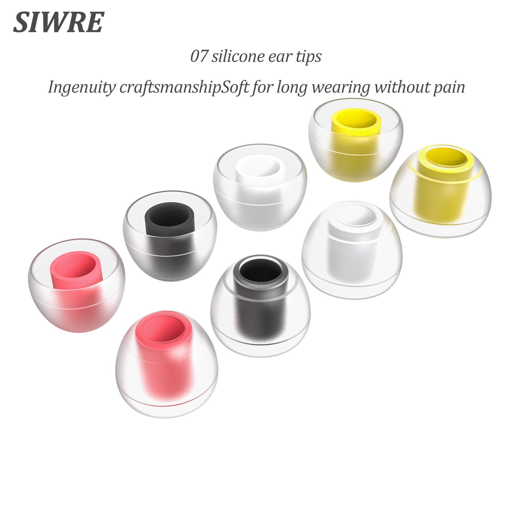 SIWRE 07 Silicone Eartips for  - đánh giá và giá In Ear Monitor Iem