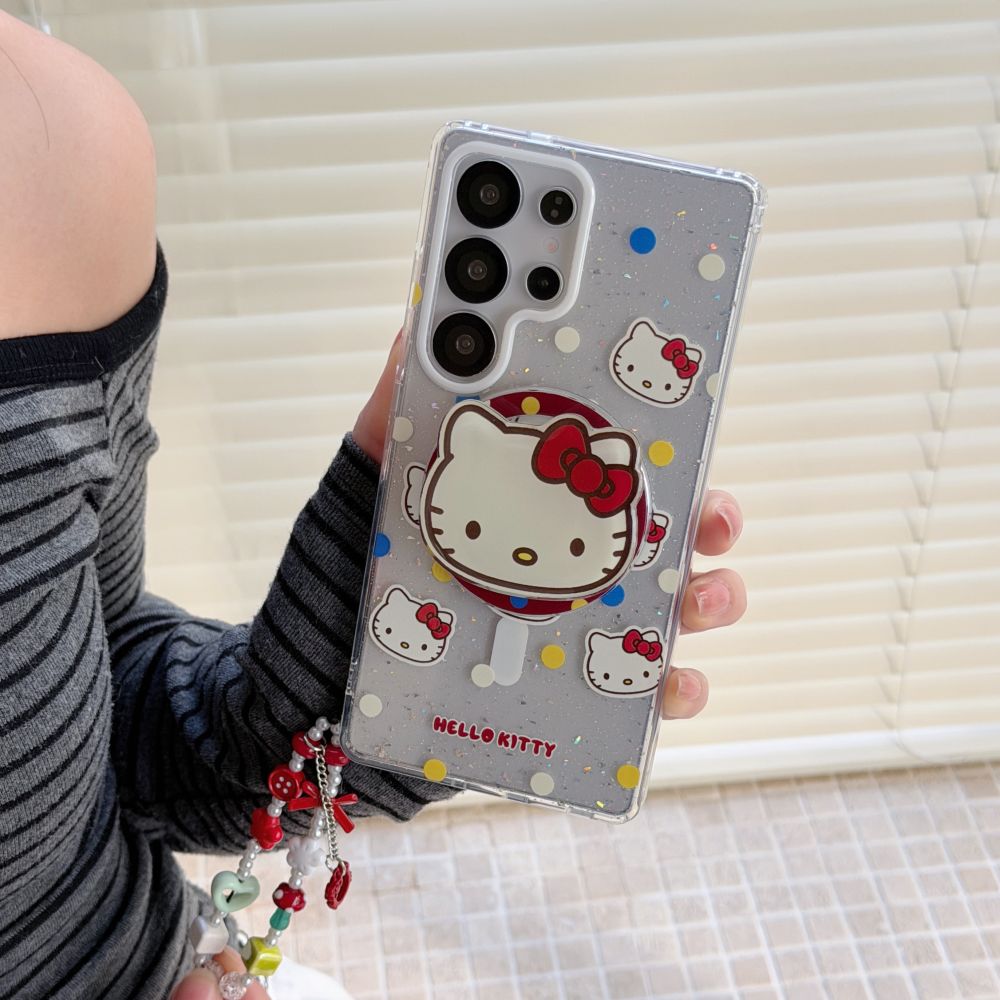 Magnetic Glitter Color Wave Po - đánh giá và giá Headphone Case Hard