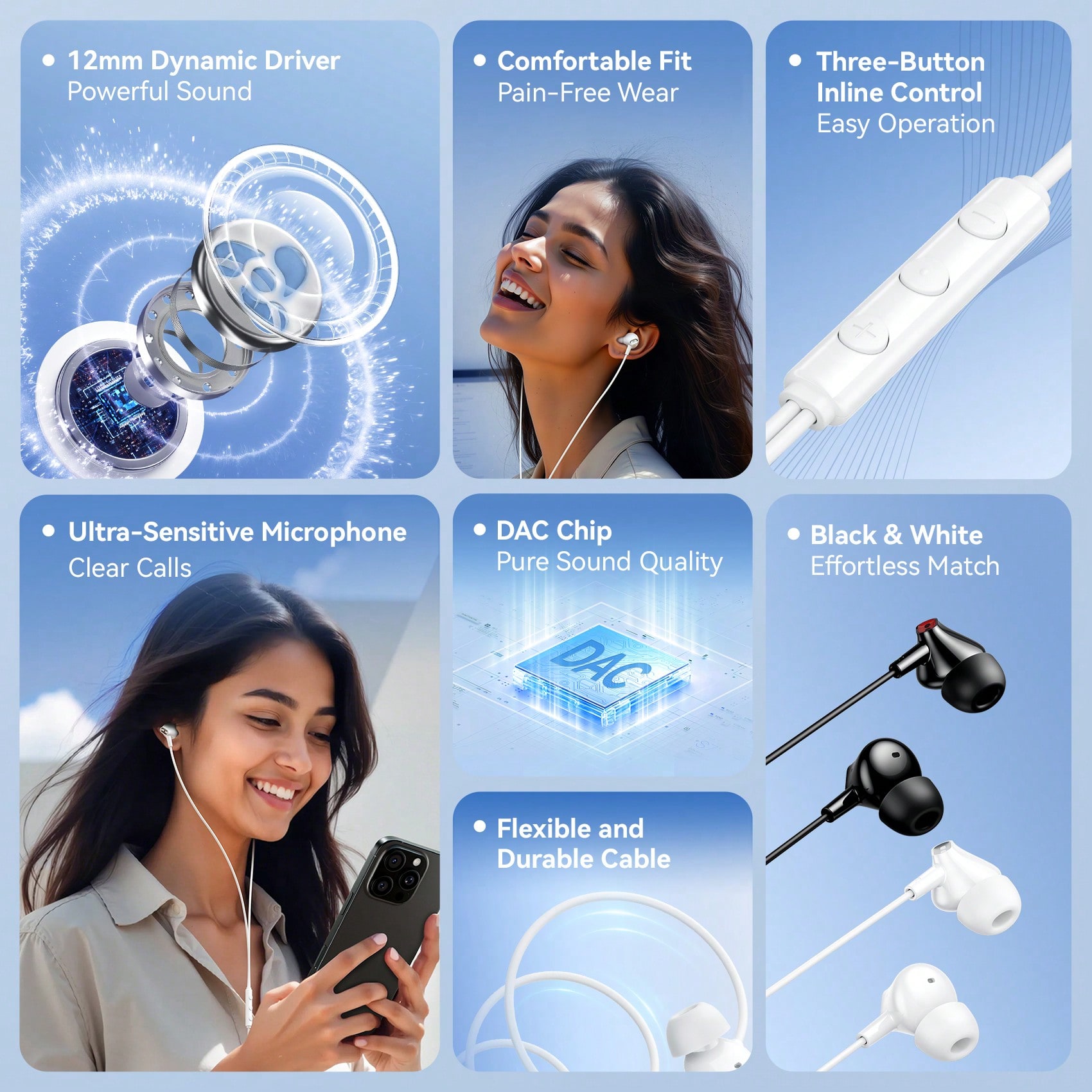 VENTION ECHO LITE USB-C In-Ear - đánh giá và giá Usb C Earphone
