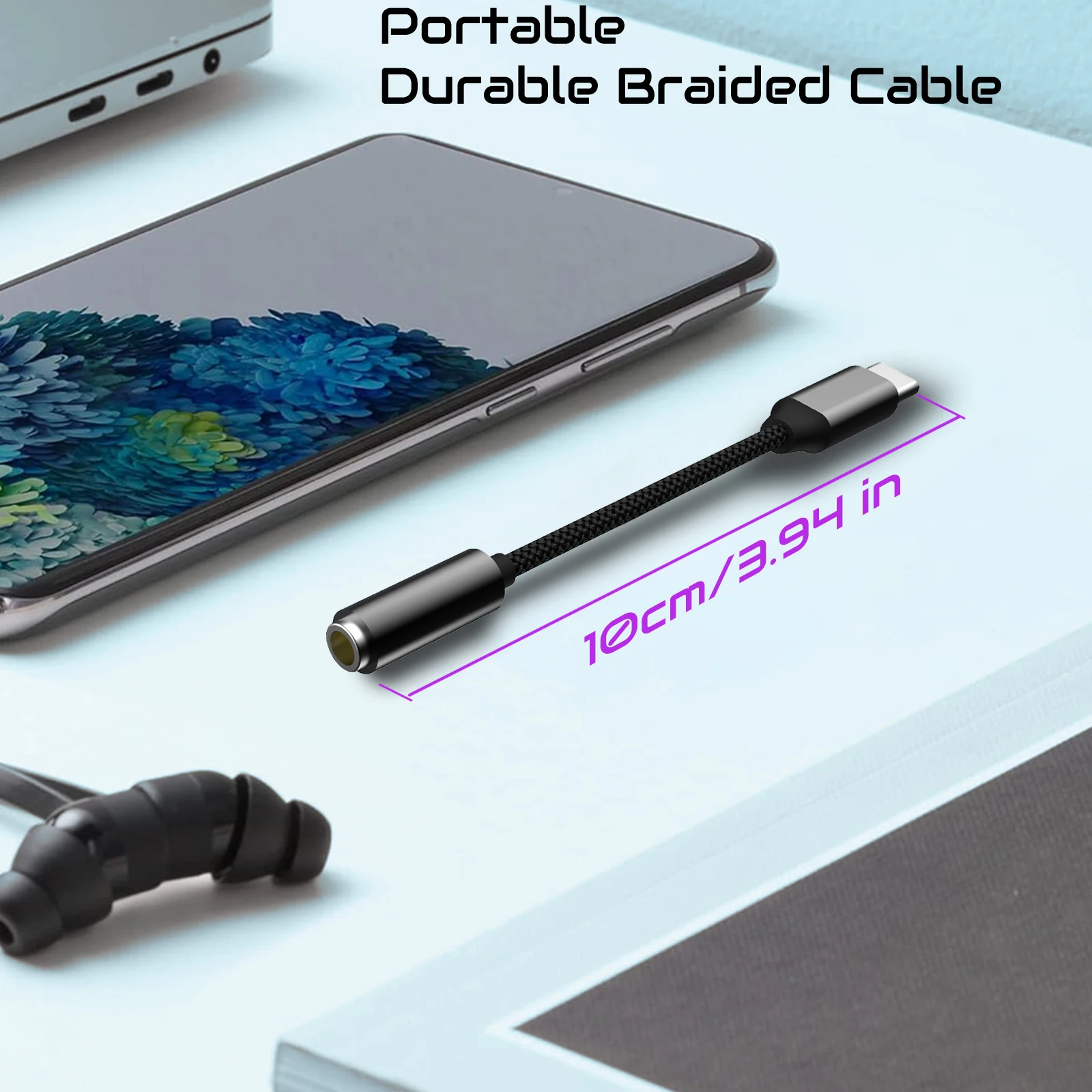 USB Type C 3.5 Jack Adapter US - đánh giá và giá Cable Extension 3.5