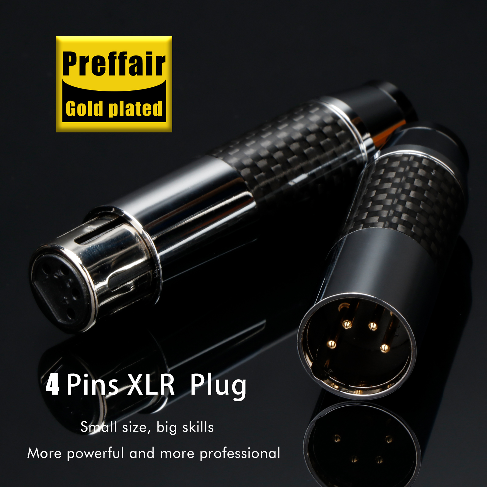 4pin XLR Connector Headphone X - đánh giá và giá Wired Earphone Mic