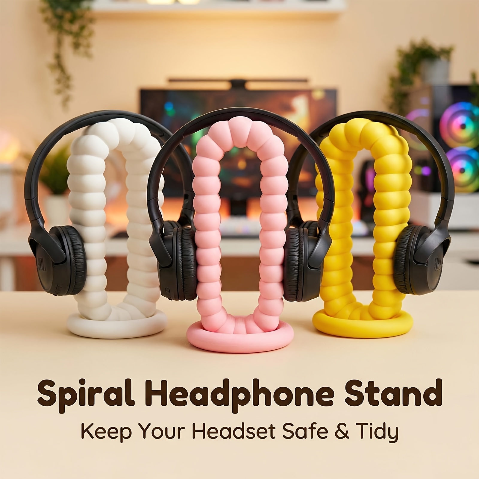 3D Printed Creative Headphone  - đánh giá và giá Headphone Stand Desk