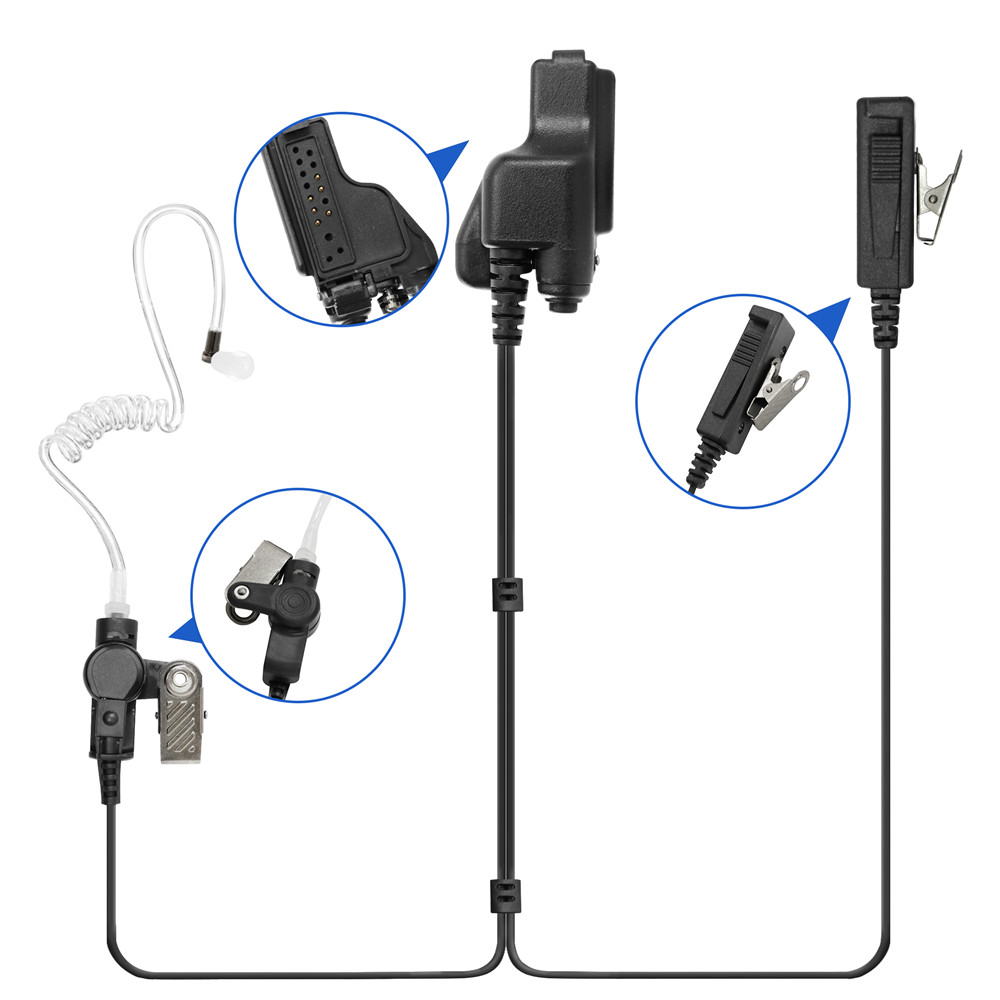 VBLL Walkie Talkie 2-wire Surv - đánh giá và giá Wired Earphone Mic