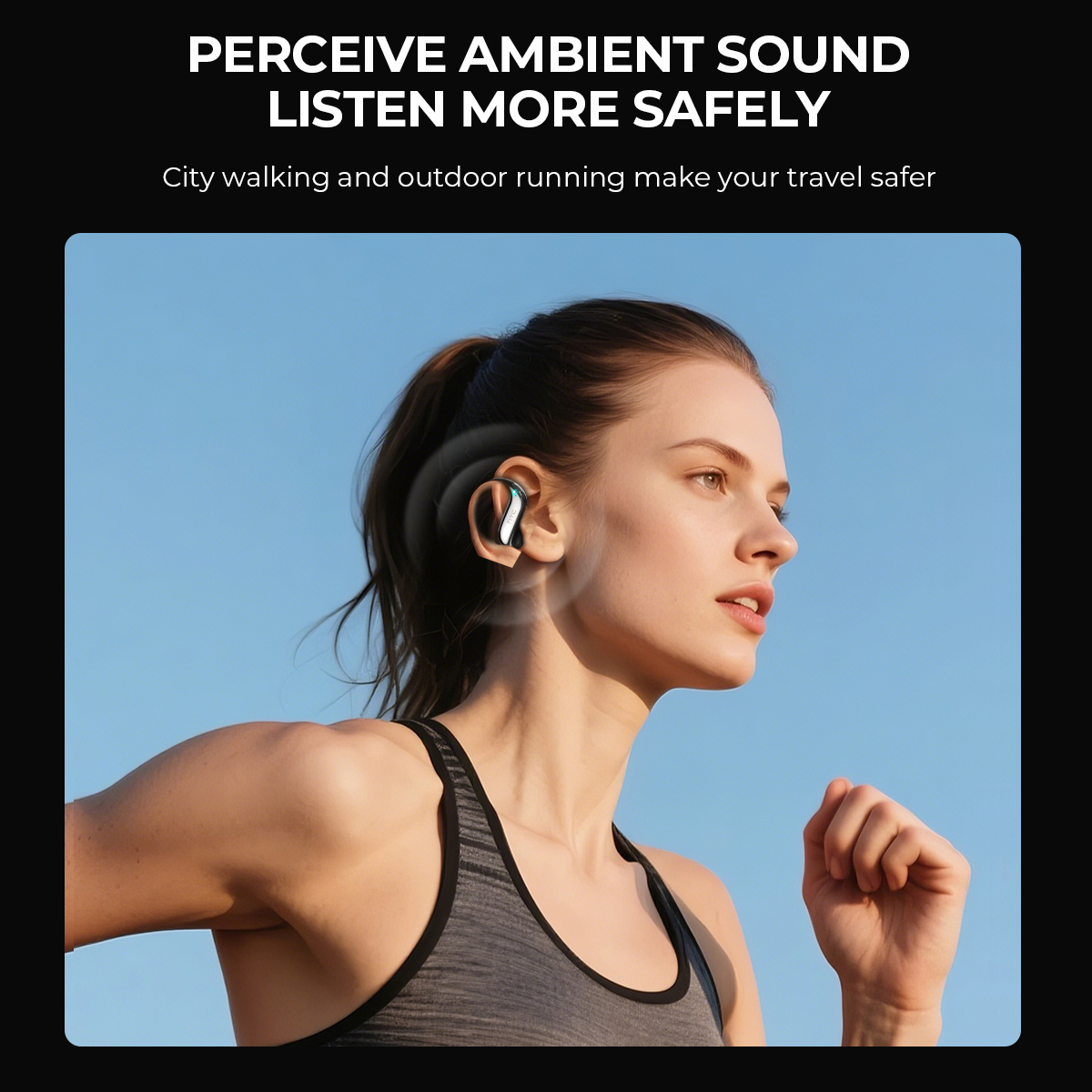 Open-ear Bluetooth Headphones  - đánh giá và giá Earbuds Charging Case
