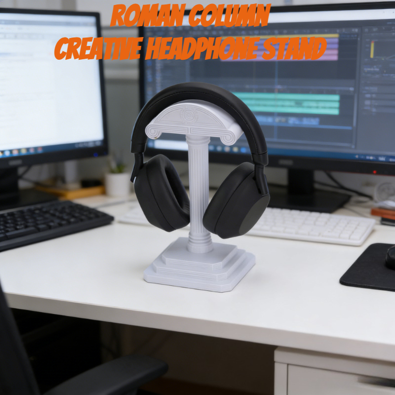 Greek Column Headphone Stand 3 - đánh giá và giá Headphone Stand Desk