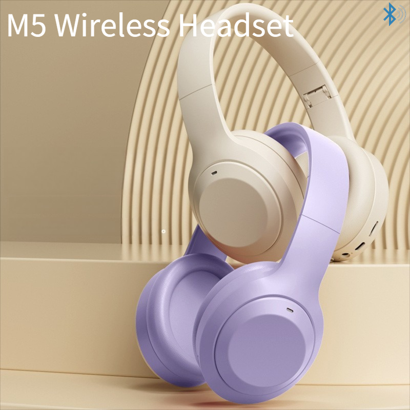 Over Ear HIFI Stereo M5 Headse - đánh giá và giá Bluetooth Headset On Ear