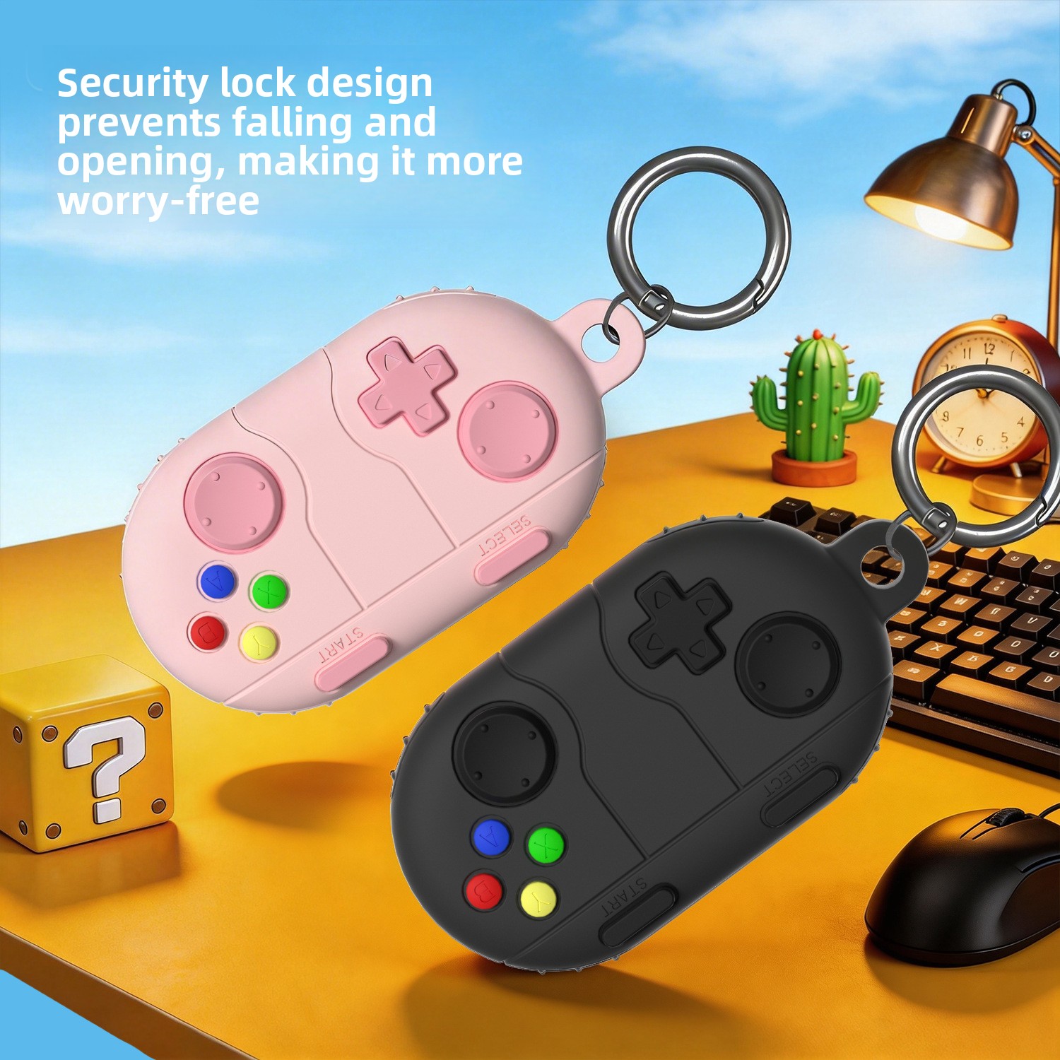 Vintage Silicone Game Style Ca - đánh giá và giá Earbuds Charging Case