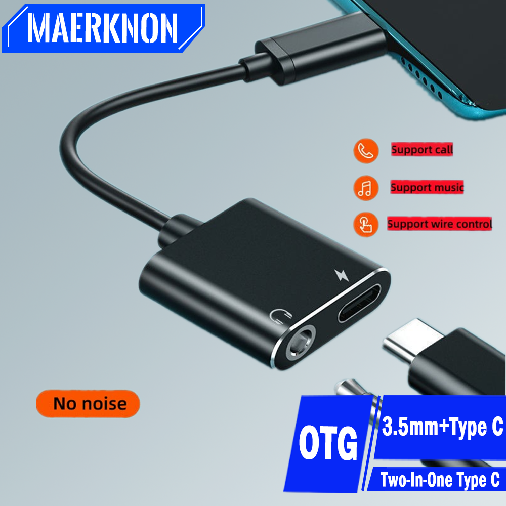 2 in 1 Audio Adapter Type C To - đánh giá và giá Audiophile Headphone Wired