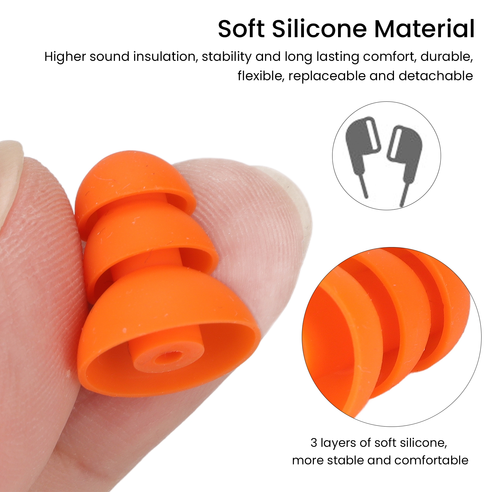 Silicone Eartips Comfort Repla - đánh giá và giá Silicone Ear Tip Replacement
