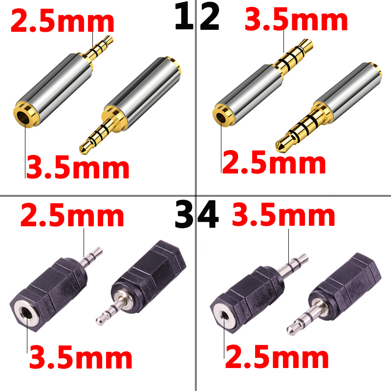 Jack 3.5 mm to 2.5 mm Audio Ad - đánh giá và giá Cable Extension 3.5
