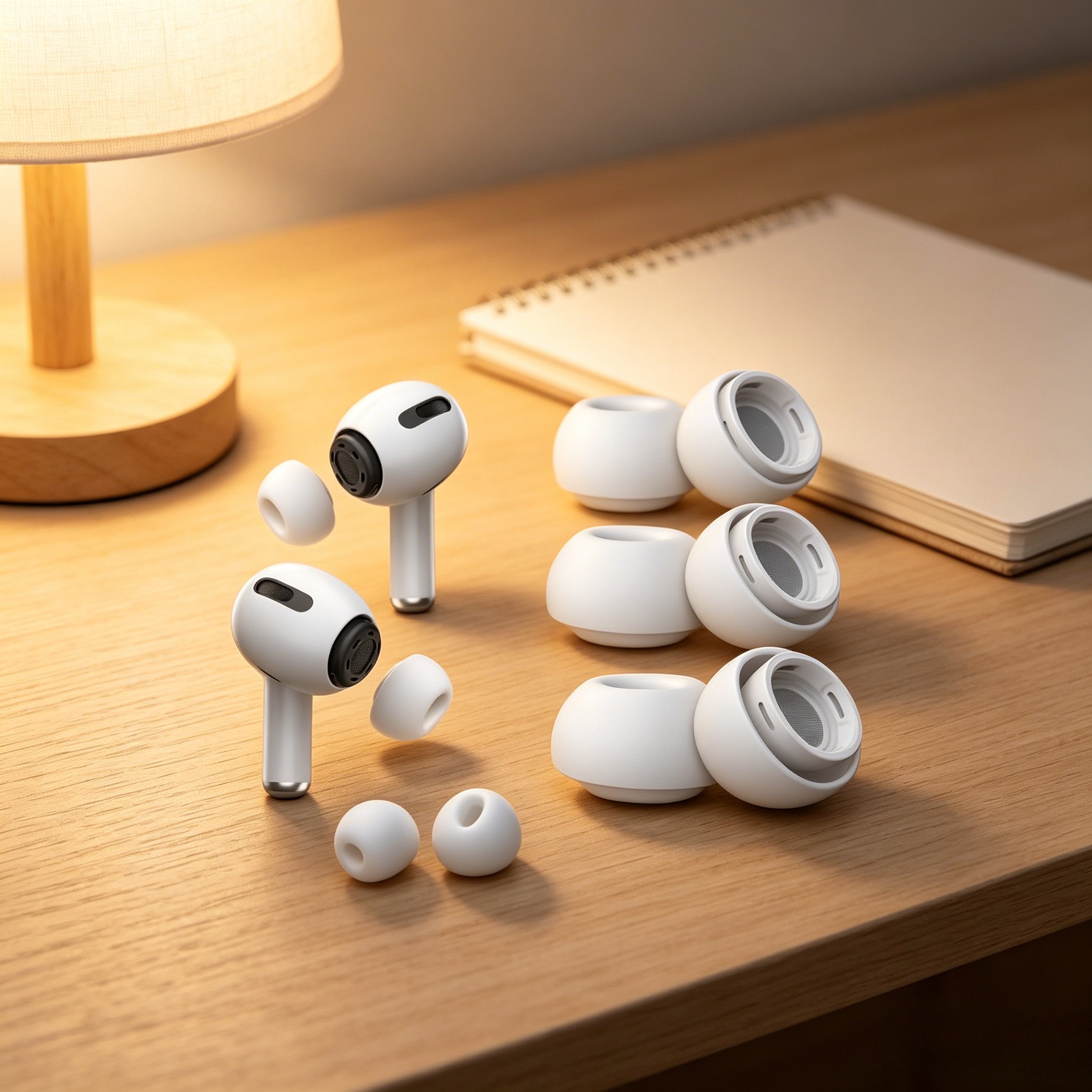 Silicone Ear Tips for AirPods  - đánh giá và giá Silicone Ear Tip Replacement