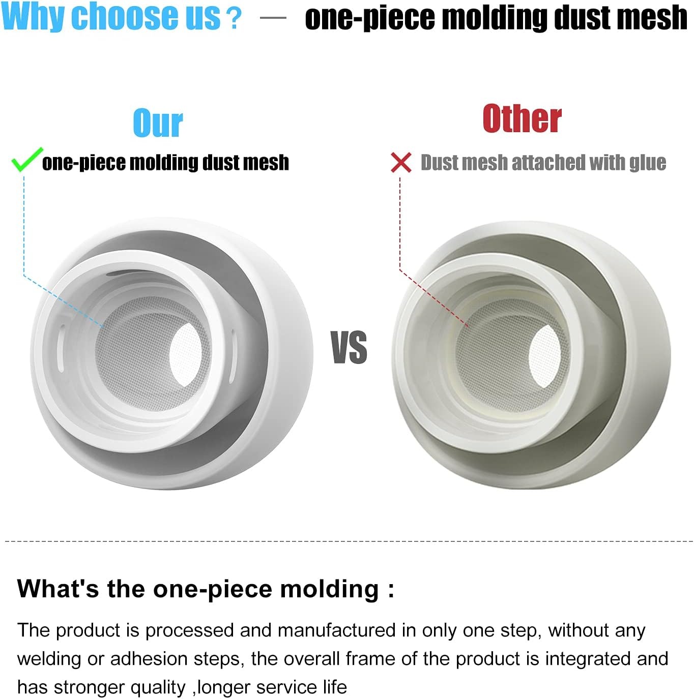 Silicone Ear Tips for AirPods  - đánh giá và giá Silicone Ear Tip Replacement