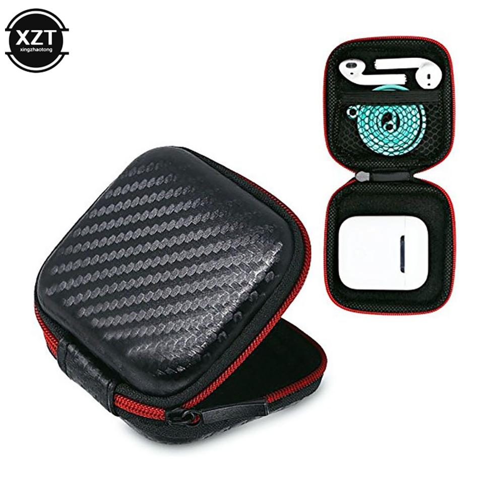 Headphone Bag Mini Zipper Squa - đánh giá và giá Headphone Case Hard