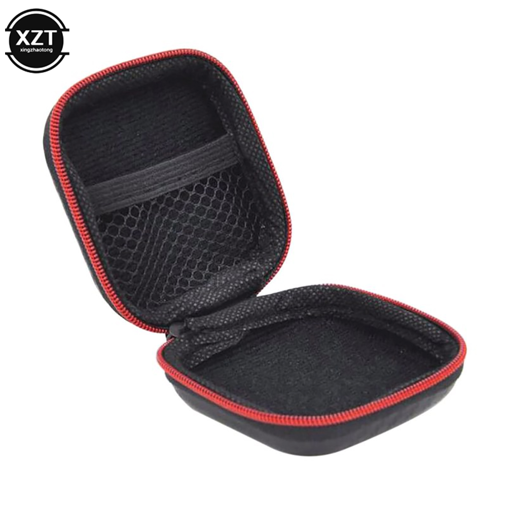 Headphone Bag Mini Zipper Squa - đánh giá và giá Headphone Case Hard
