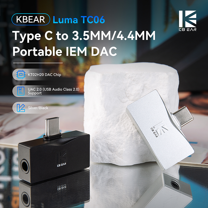 KBEAR Luma TC06 Type C to 3.5M - đánh giá và giá In Ear Monitor Iem