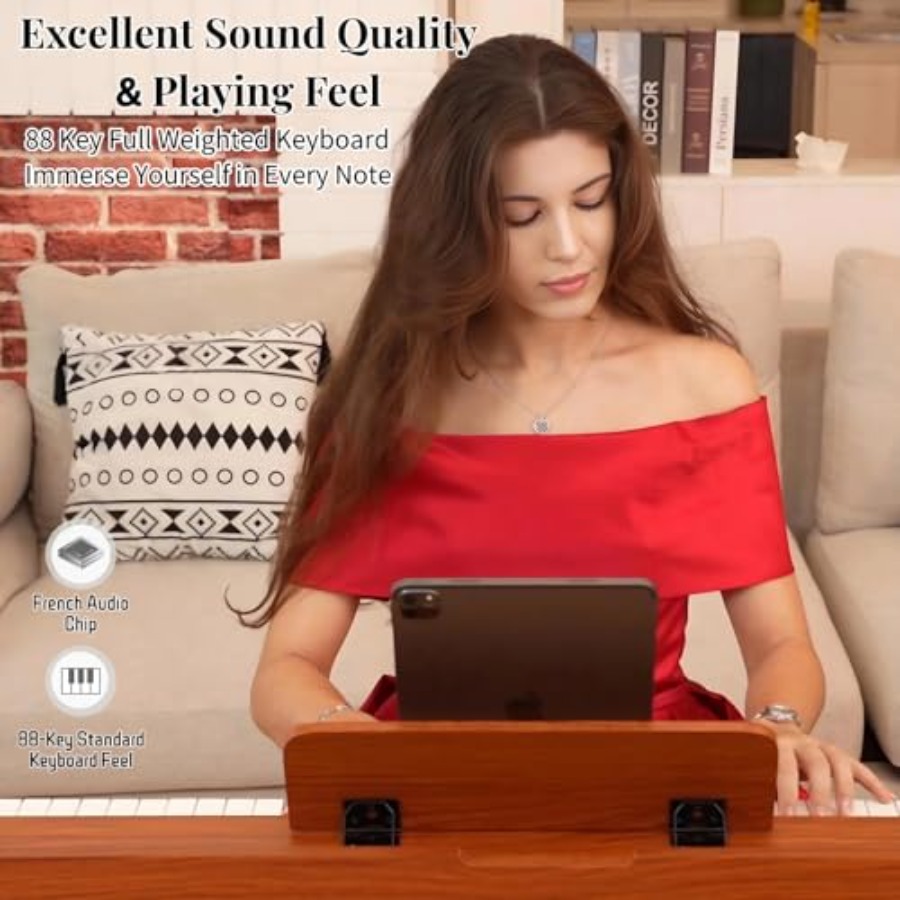 Home digital piano for beginne - đánh giá và giá Headphone Stand Desk