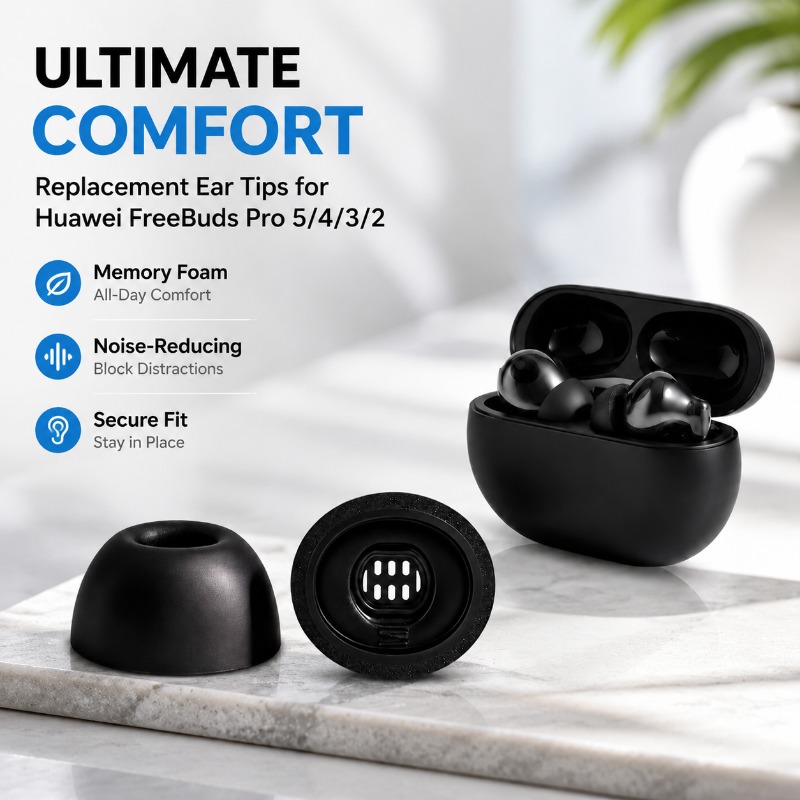 Three-layer Memory Foam Ear Ti - đánh giá và giá Earphone Foam Tip