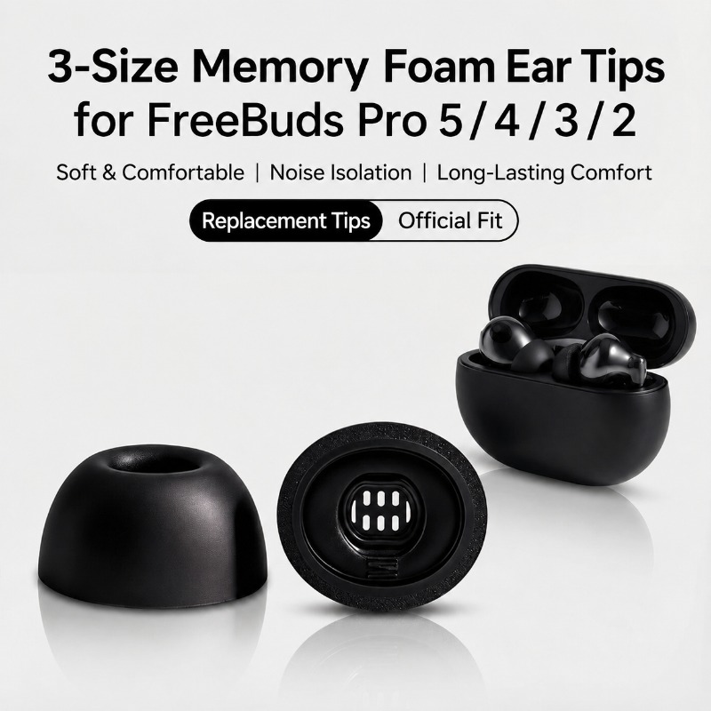 Three-layer Memory Foam Ear Ti - đánh giá và giá Earphone Foam Tip