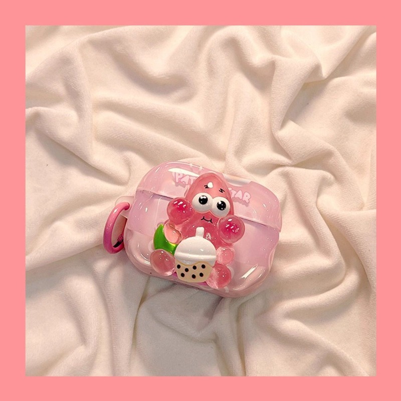 Cute SpongeBob 3D Protective C - đánh giá và giá Earbuds Charging Case